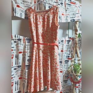 212 collection XLR floral design cotton dress